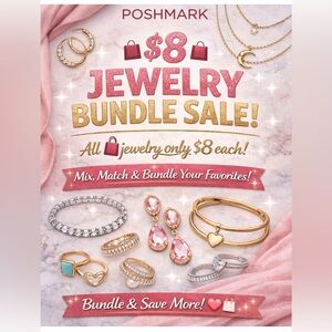 🛍️ Extended Jewelry Sale! All 🛍️ Items Just $8